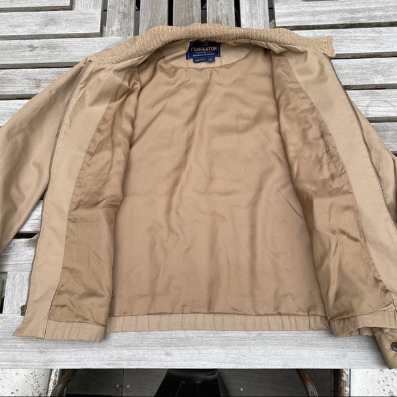 Opening Ceremony x Pendleton Khaki Jacket w Trim - Picture 6 of 16